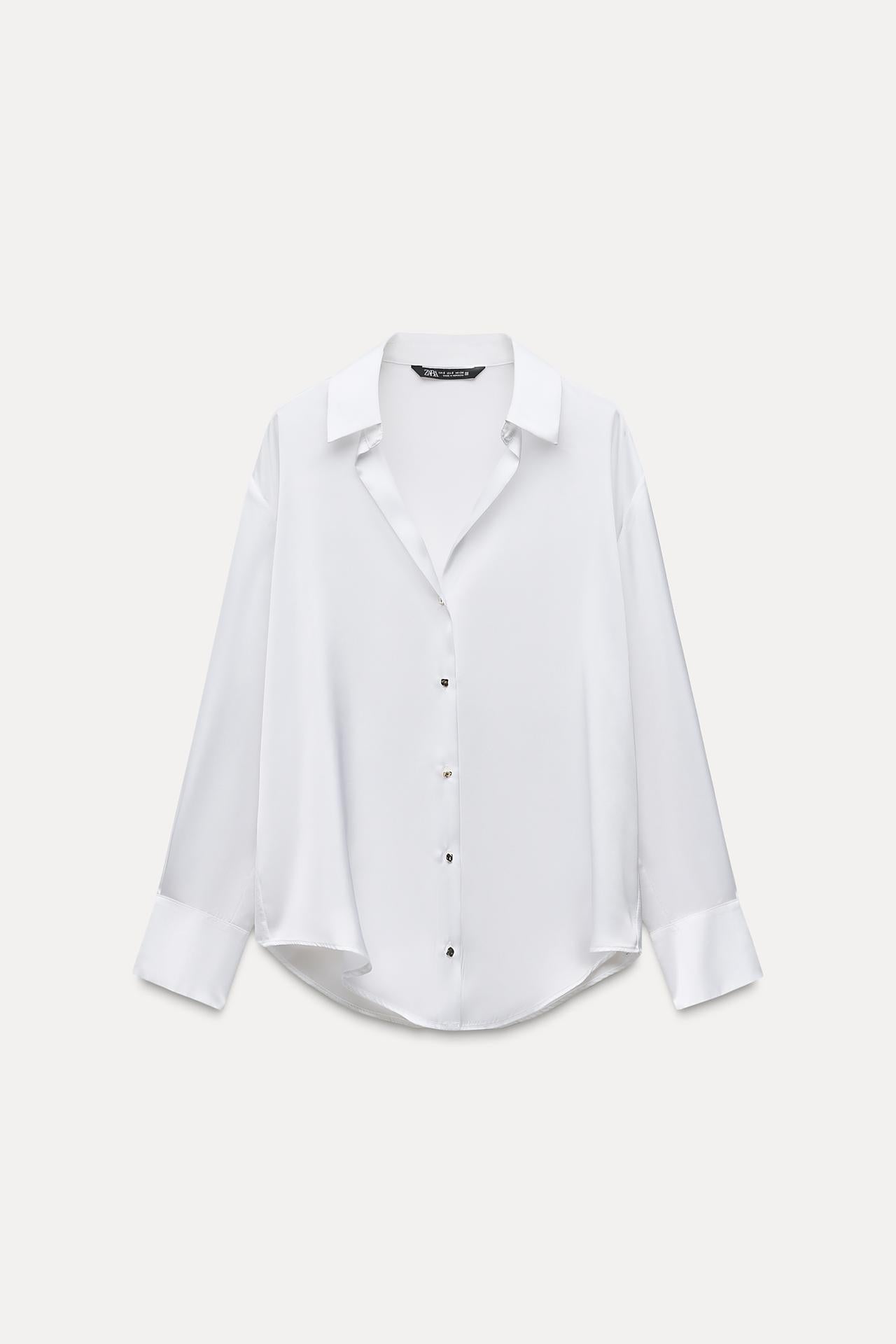 MESSALINE SATIN SHIRT