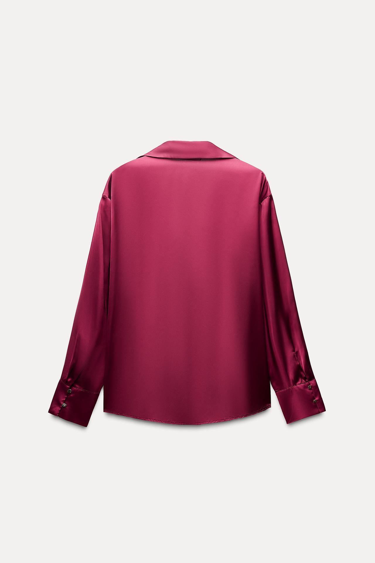 MESSALINE SATIN SHIRT