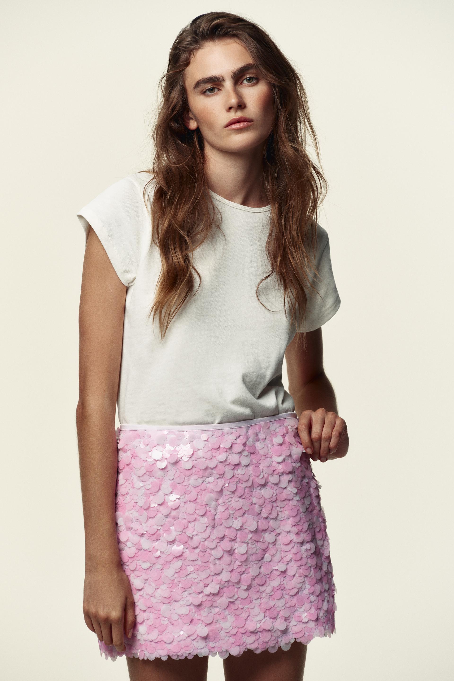 SEQUIN MINI SKIRT