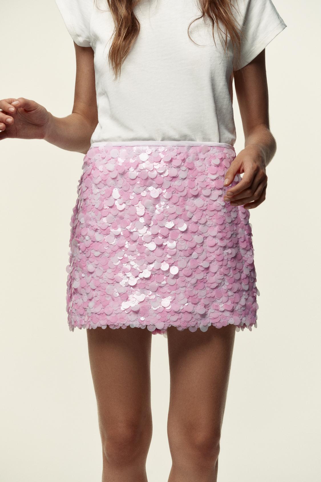 SEQUIN MINI SKIRT