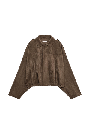 Suede Bomber jacket