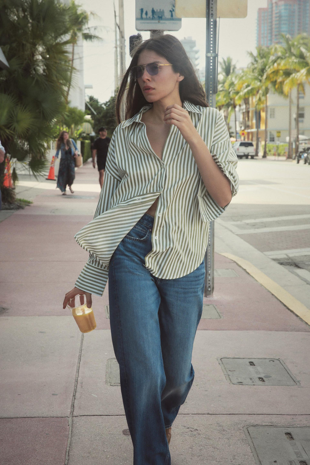 OVERSIZED POPLIN SHIRT