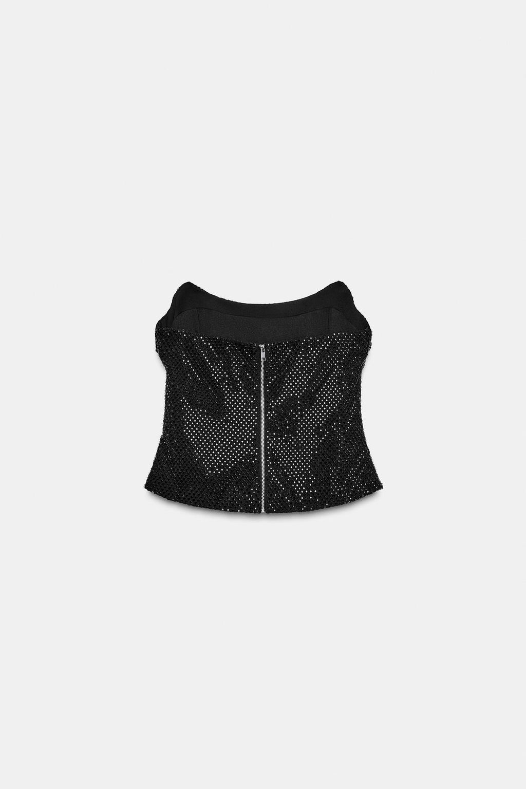 BEADED MESH TOP