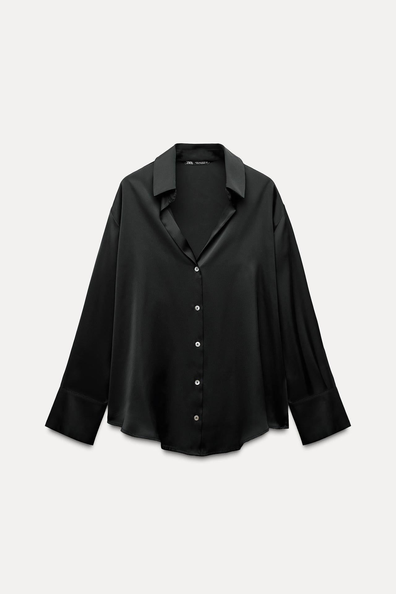 MESSALINE SATIN SHIRT