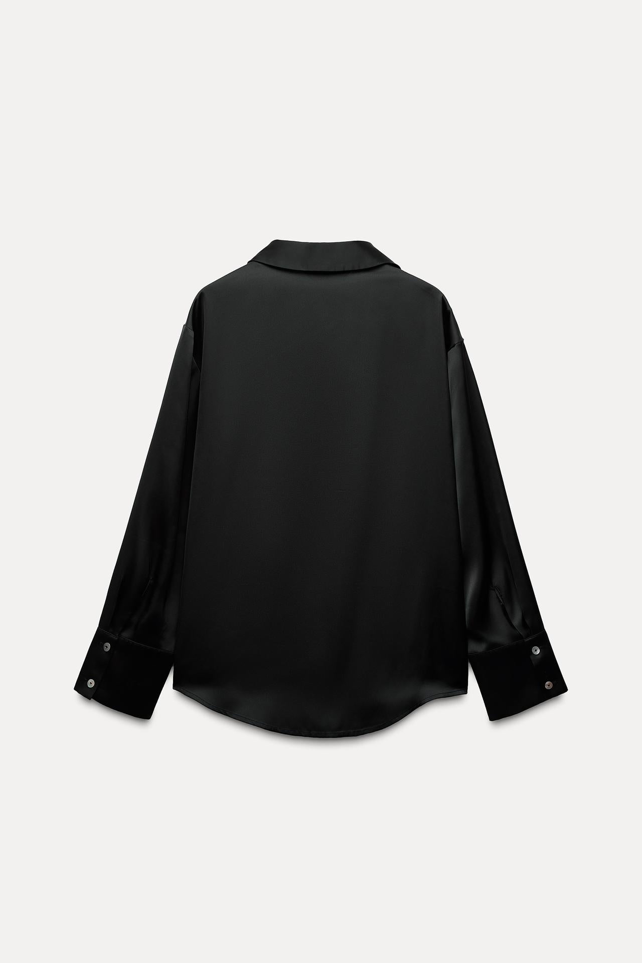 MESSALINE SATIN SHIRT