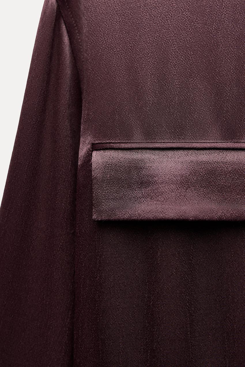 SATIN SHIRT WITH POCKETS