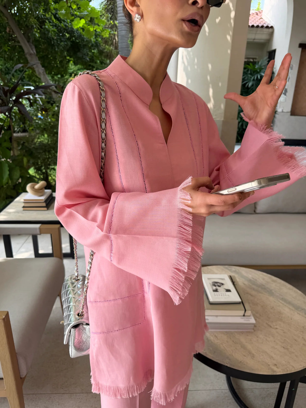 VAIDEHI -THE PURE LINEN SET