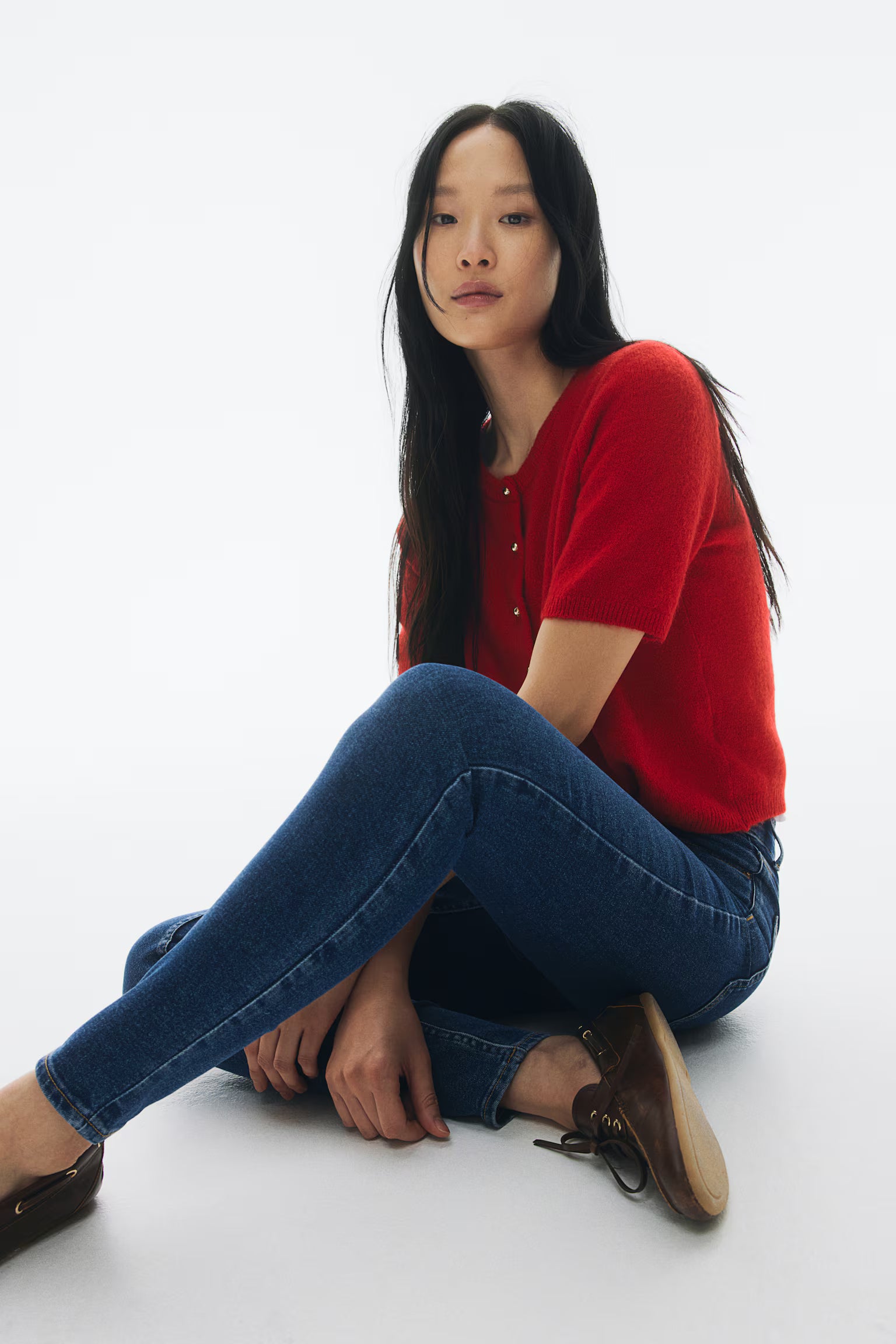 BLUE SKINNY JEANS
