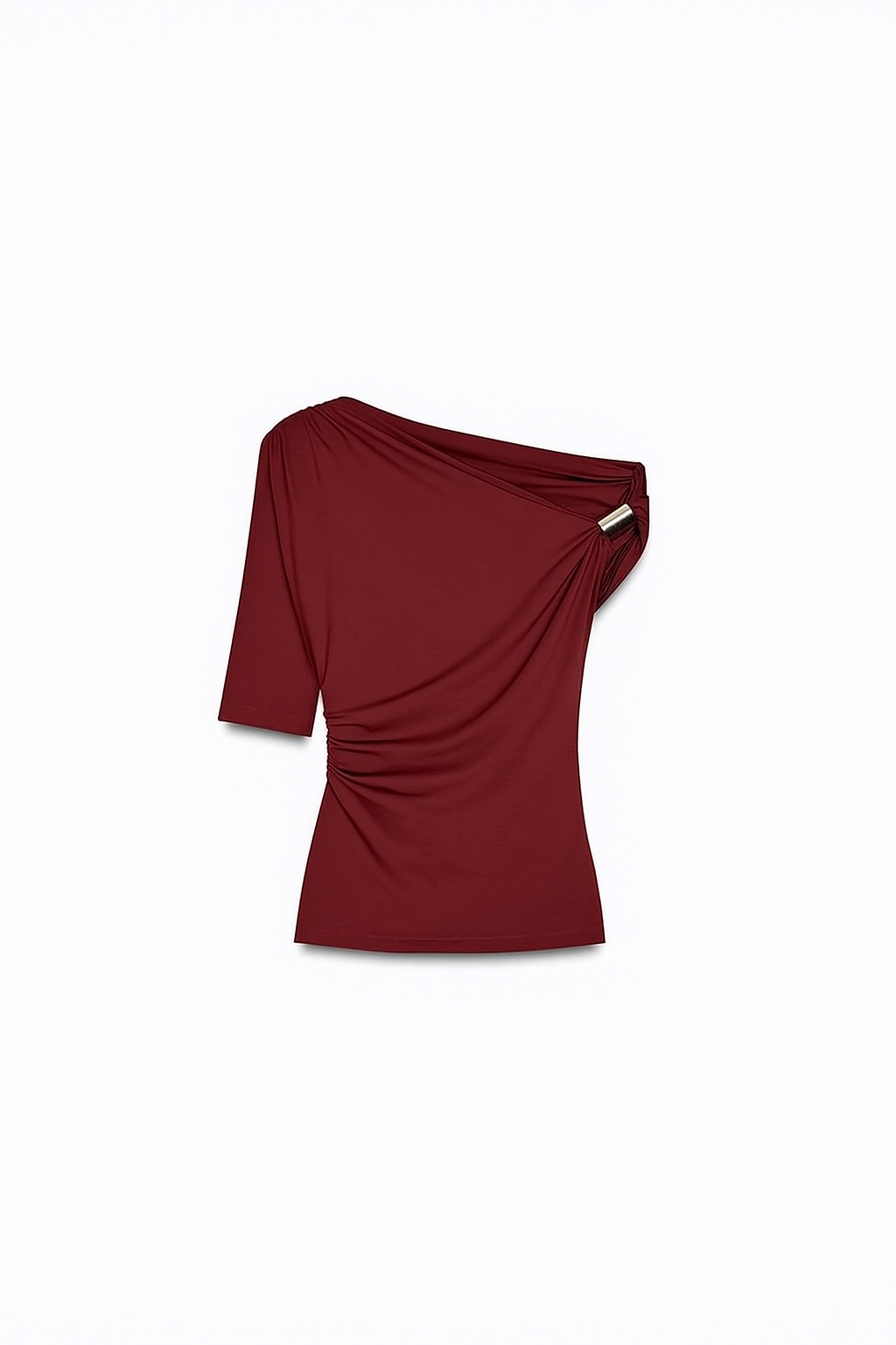 Luxe Asymmetric Buckle Bliss Top
