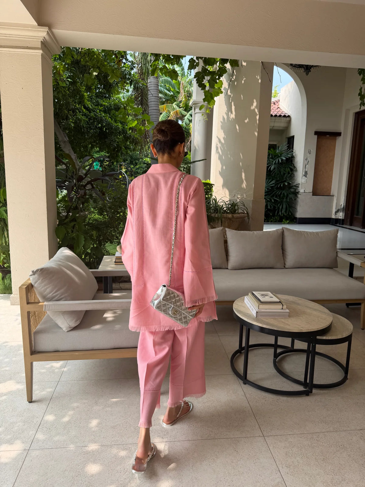 VAIDEHI -THE PURE LINEN SET