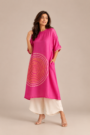 Noor Printed Kaftan Set ( 50 Pcs only )