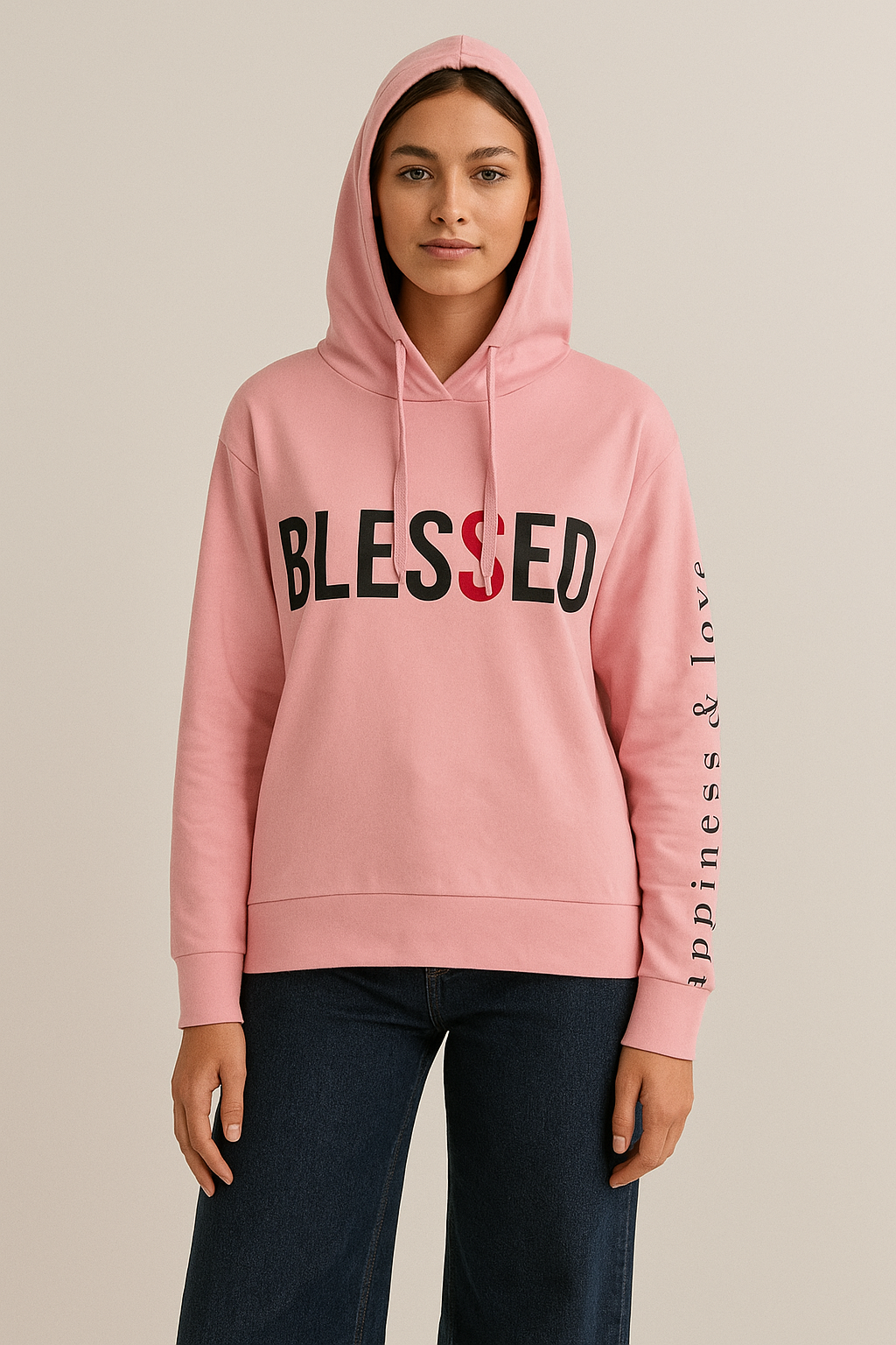 BLESSED COTTON HOODED TSHIRTS