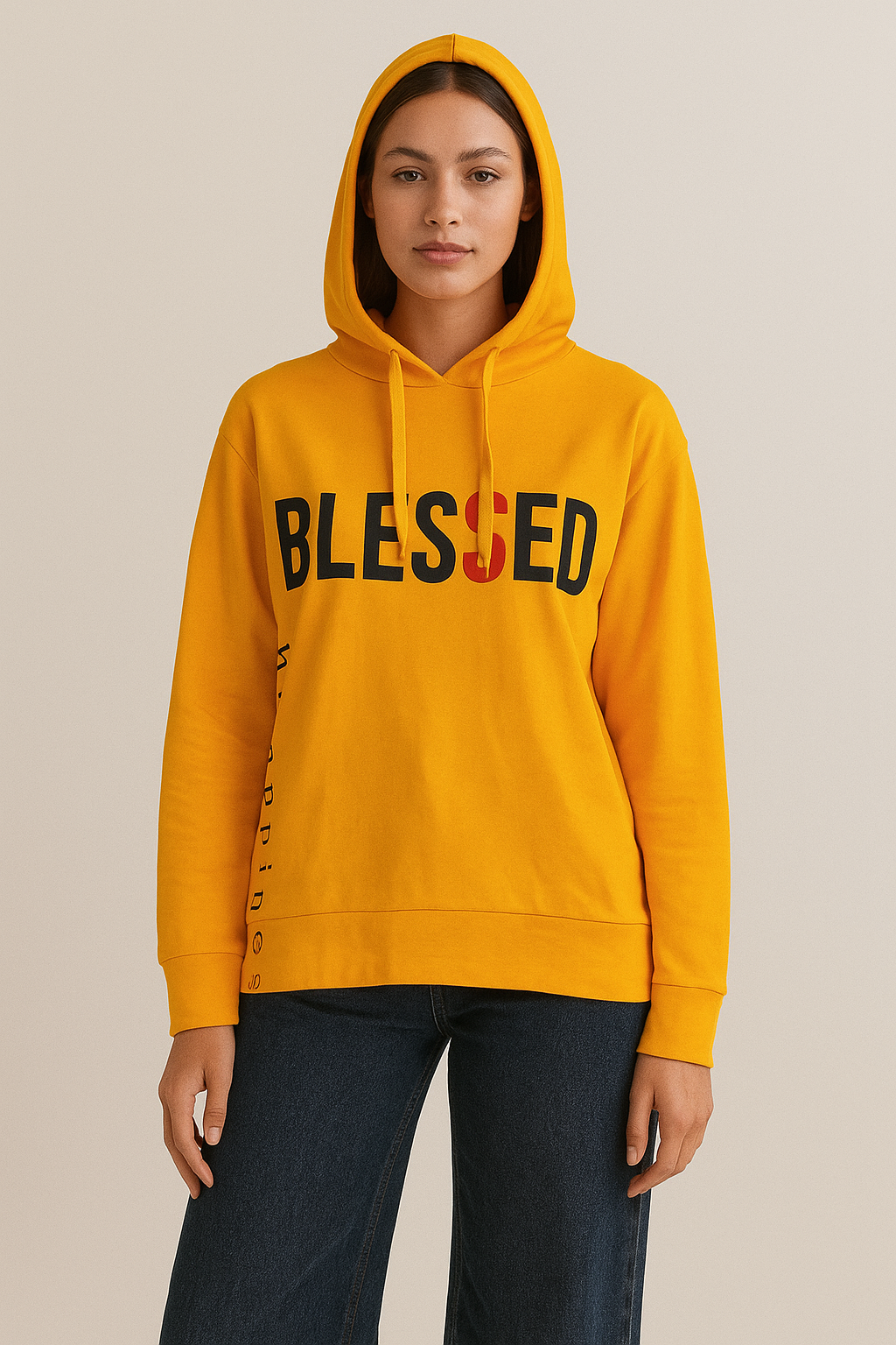 BLESSED COTTON HOODED TSHIRTS