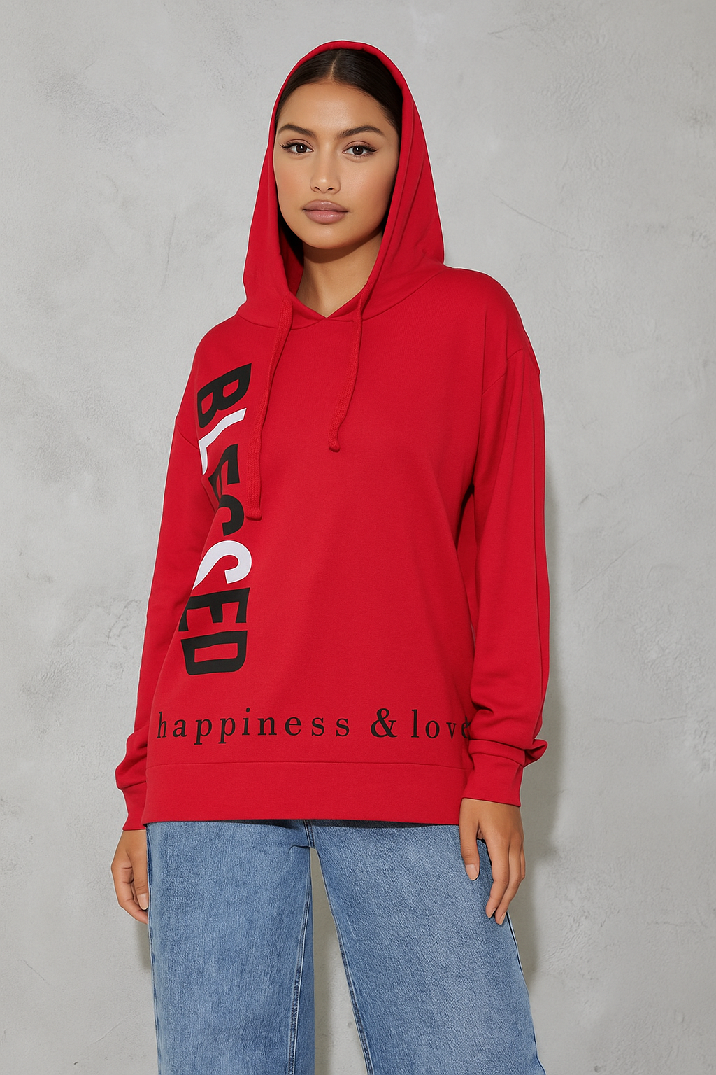 BLESSED COTTON HOODED TSHIRTS