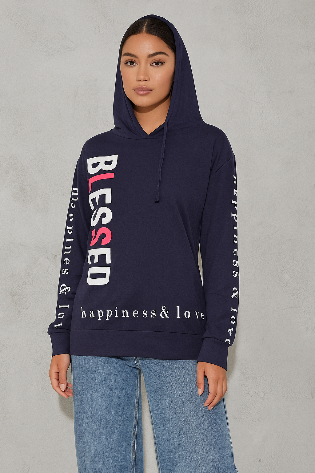 BLESSED COTTON HOODED TSHIRTS