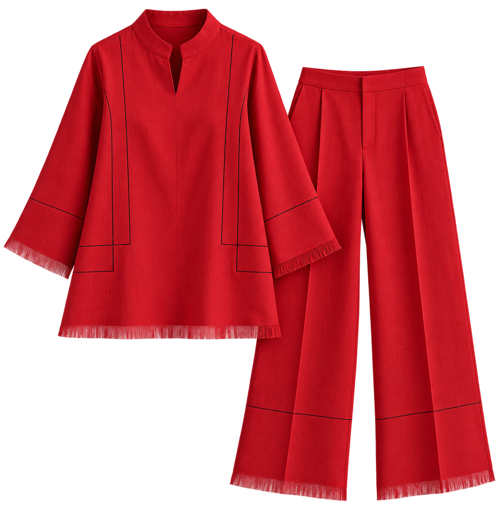 VAIDEHI -THE PURE LINEN SET