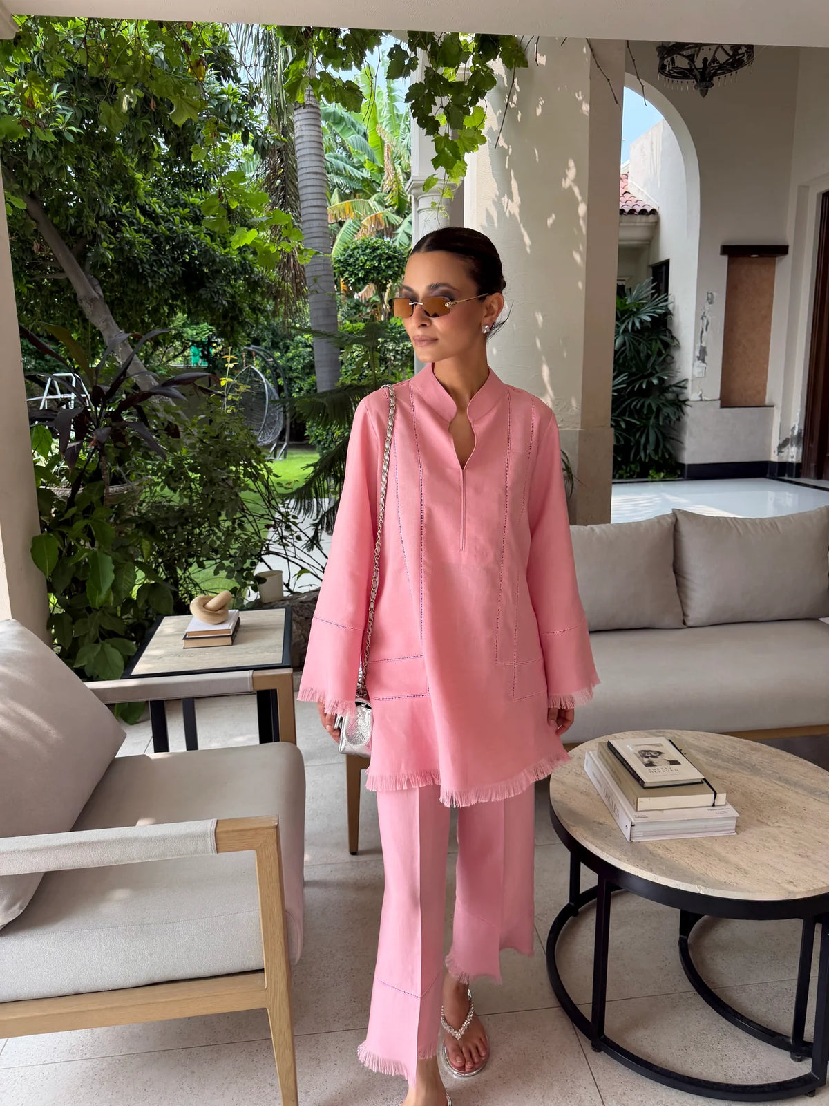 VAIDEHI -THE PURE LINEN SET