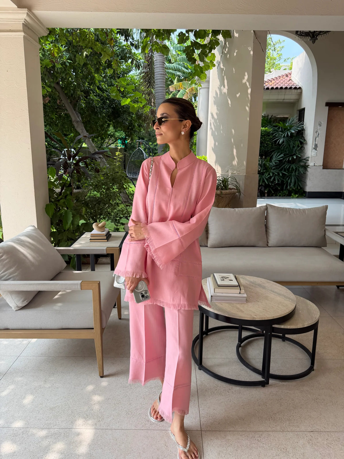 VAIDEHI -THE PURE LINEN SET