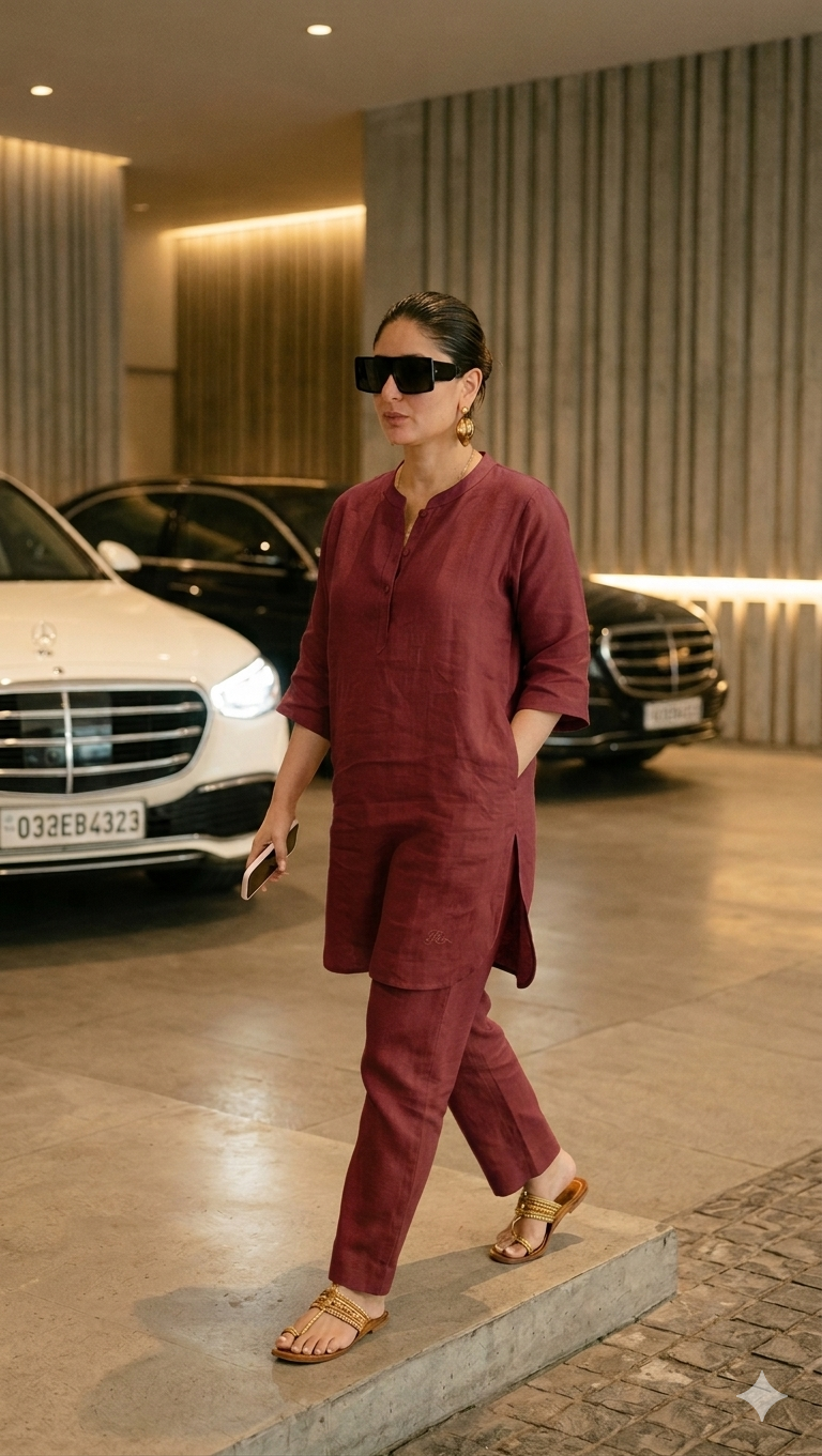 KAREENA KAPOOR LINEN COORD SET (LIMITED EDITION ONLY 100 PCS EACH COLOUR)