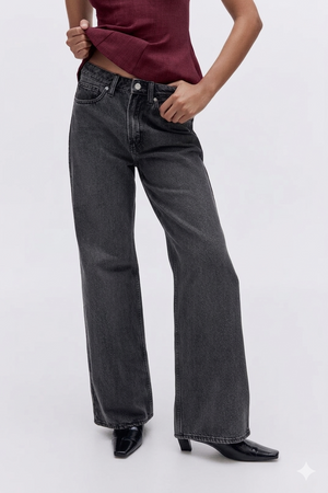 WIDE LEG DENIM