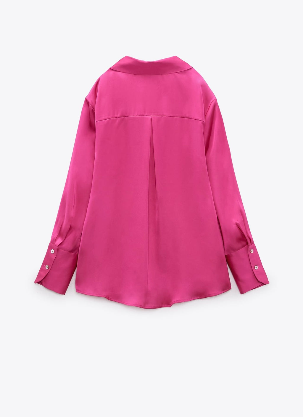 PINK SATIN SHIRT