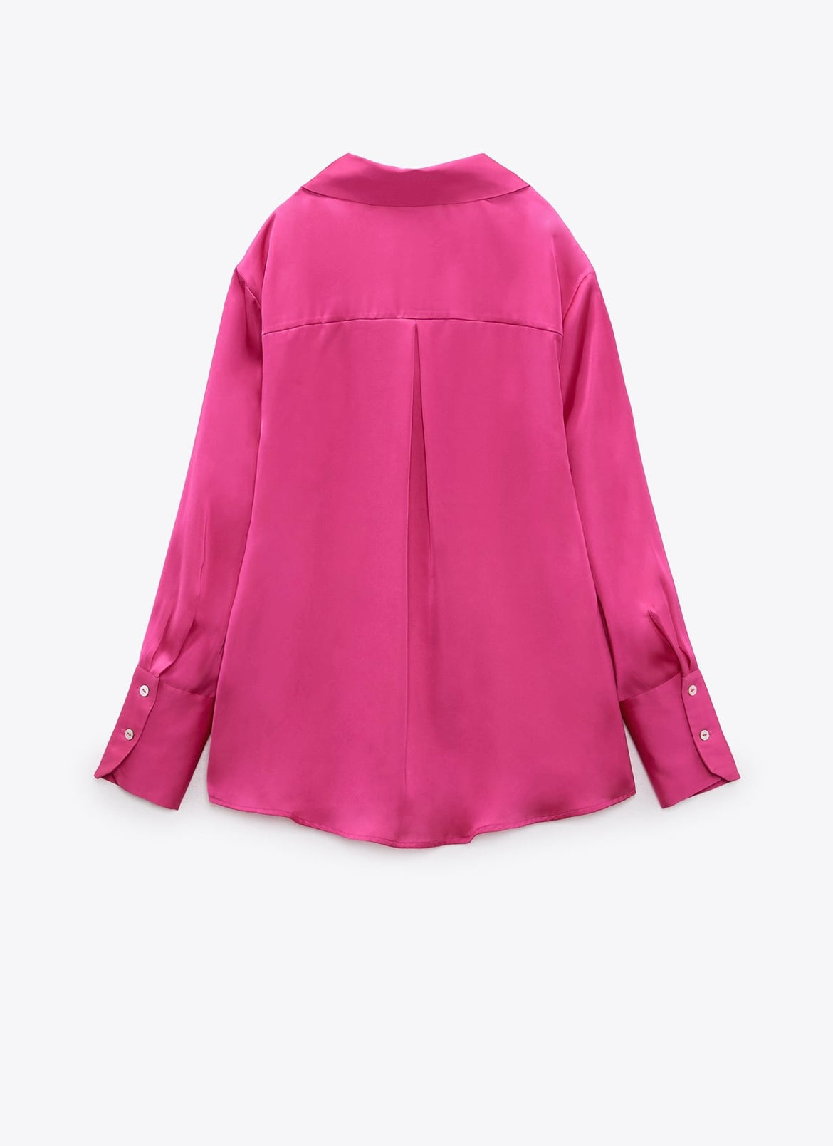 PINK SATIN SHIRT