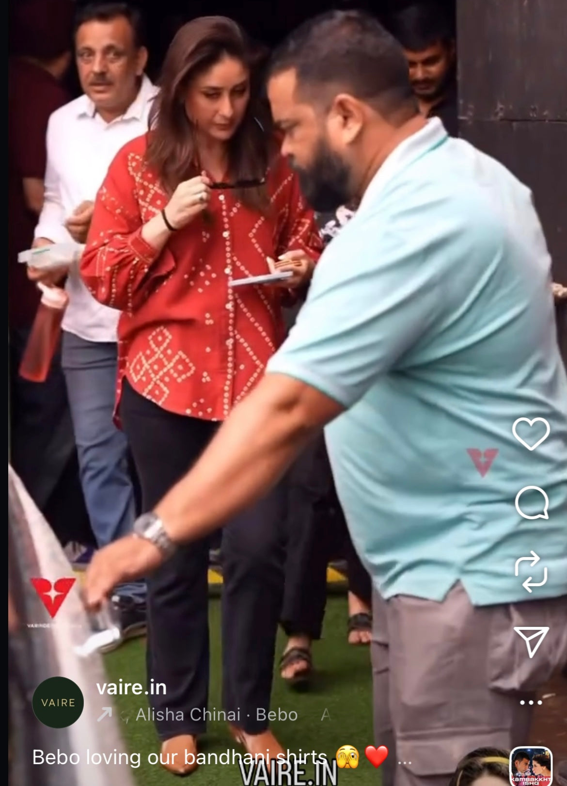 KAREENA KAPOOR BANDHANI SHIRTS