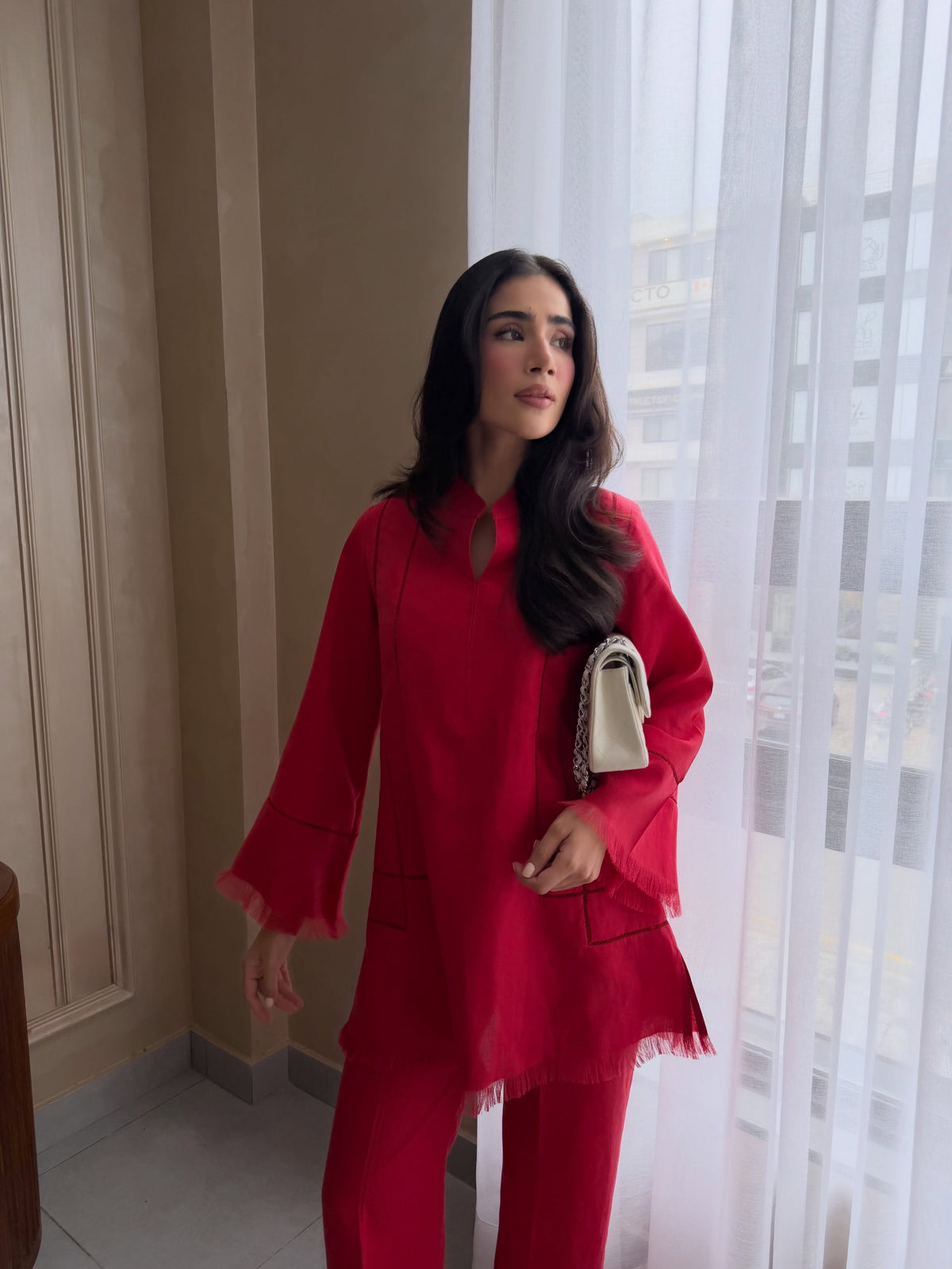 VAIDEHI -THE PURE LINEN SET