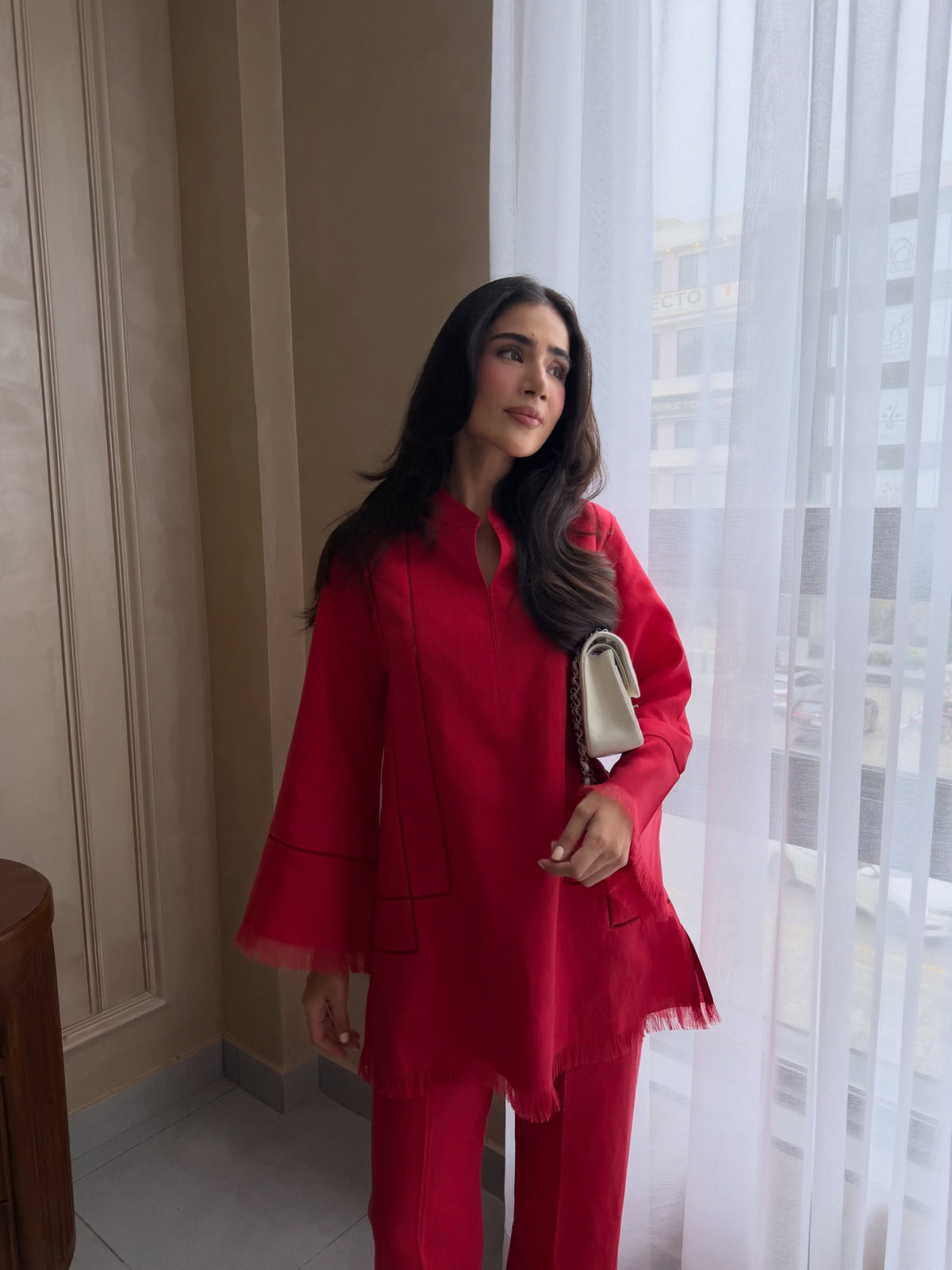VAIDEHI -THE PURE LINEN SET