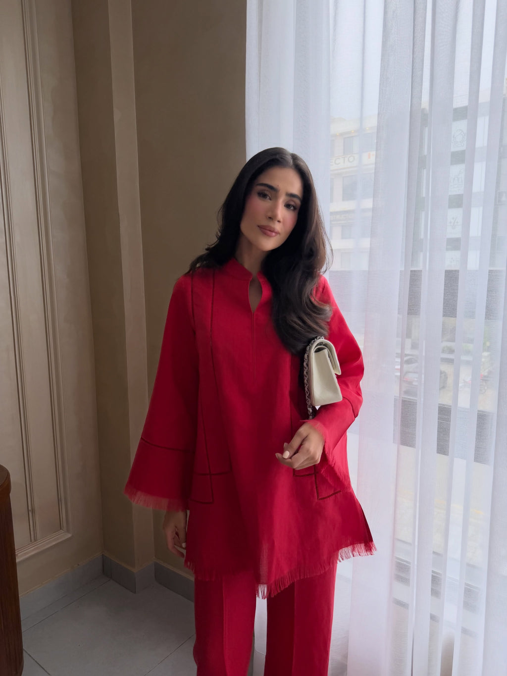 VAIDEHI -THE PURE LINEN SET