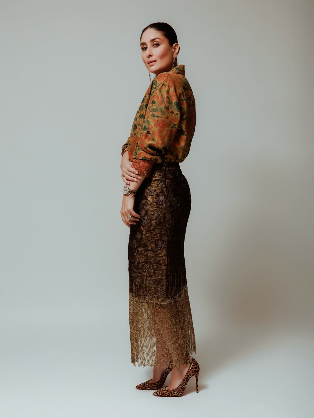 KAREENA KAPOOR ZARIAH TAPESTRY SHIRT