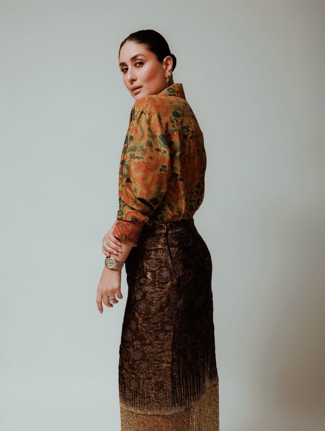 KAREENA KAPOOR ZARIAH TAPESTRY SHIRT