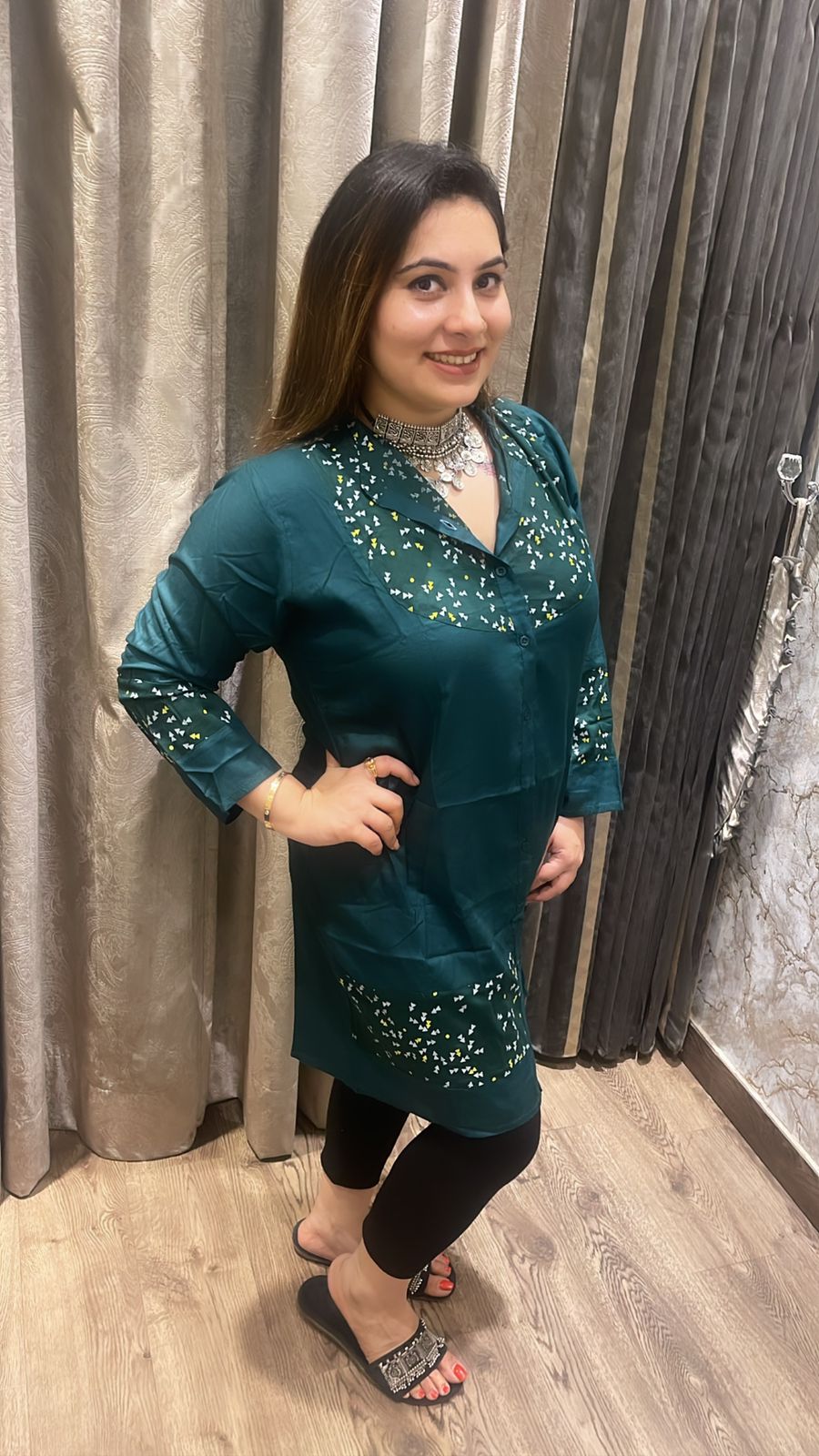 FRONT BUTTONED KURTI