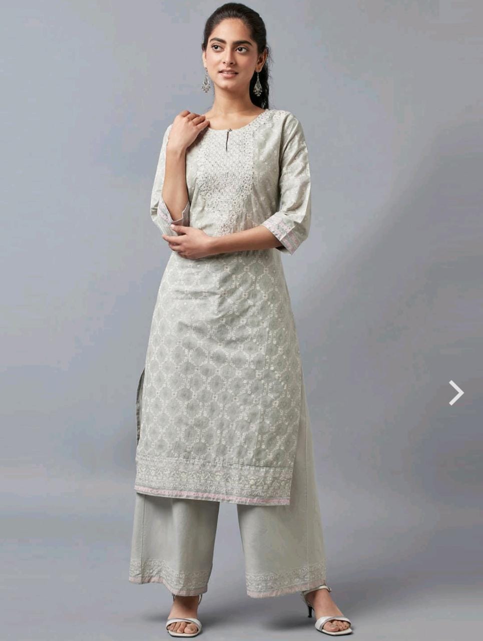 KURTA AND PLAZZO SET BY W