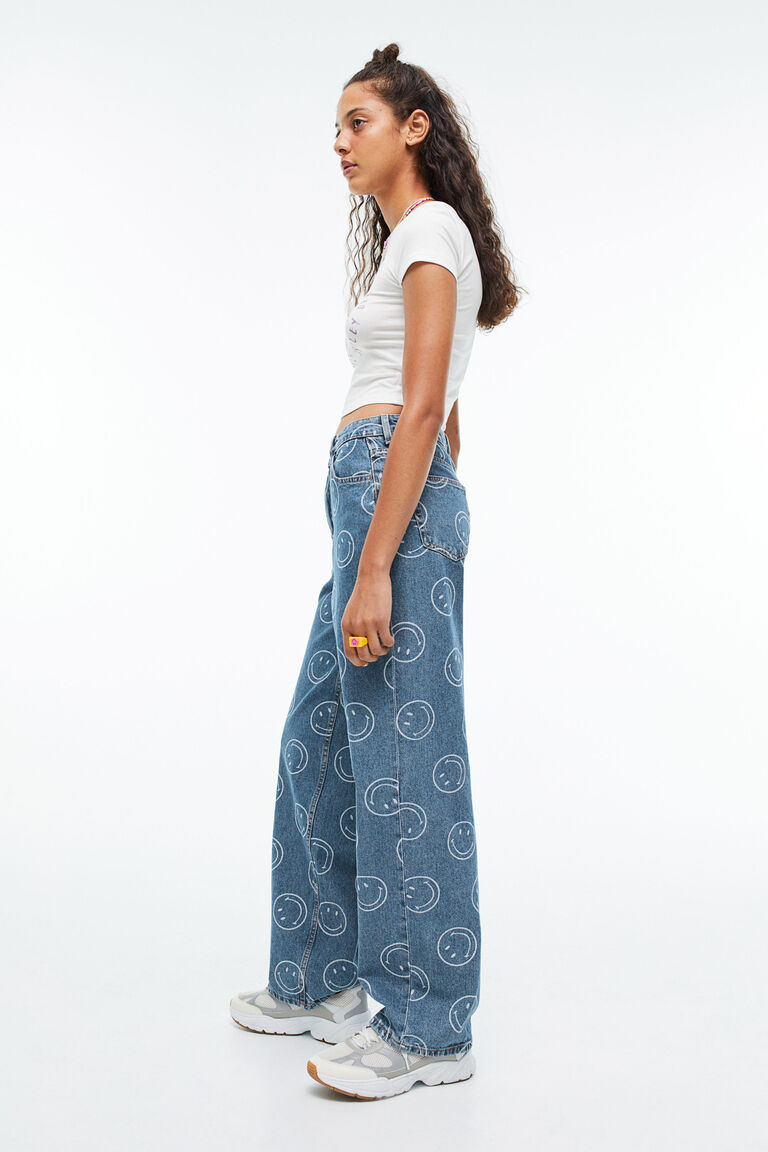 SMILEY WIDE LEG DENIMS – VAIRE