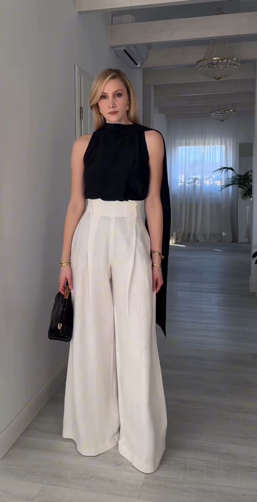 The Essential Pure Linen Trouser