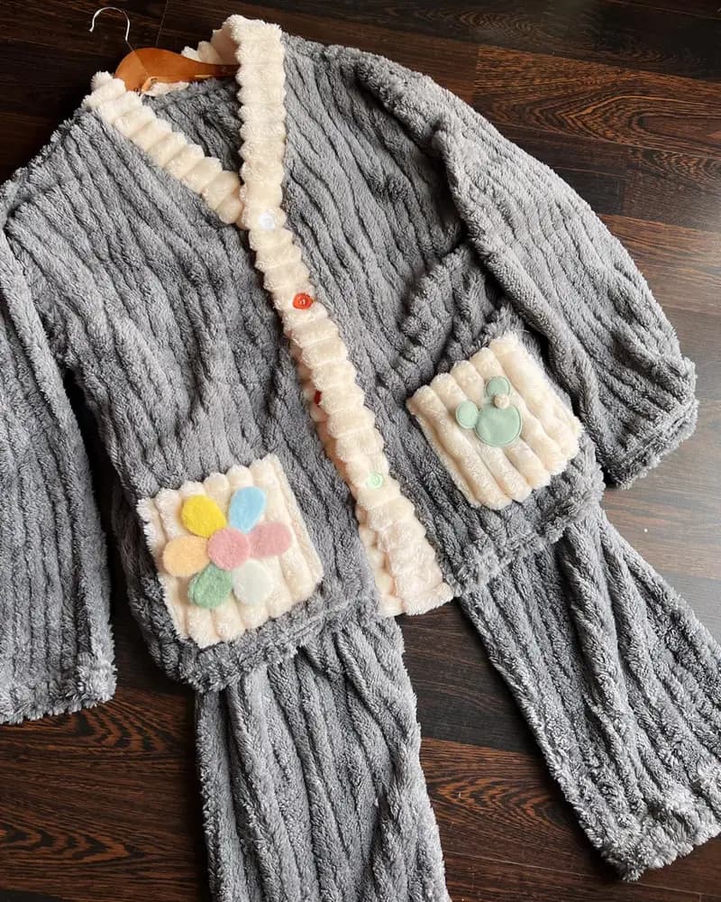 Cozy Cloud woollen nightsuit