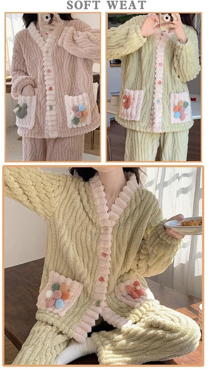 Cozy Cloud woollen nightsuit