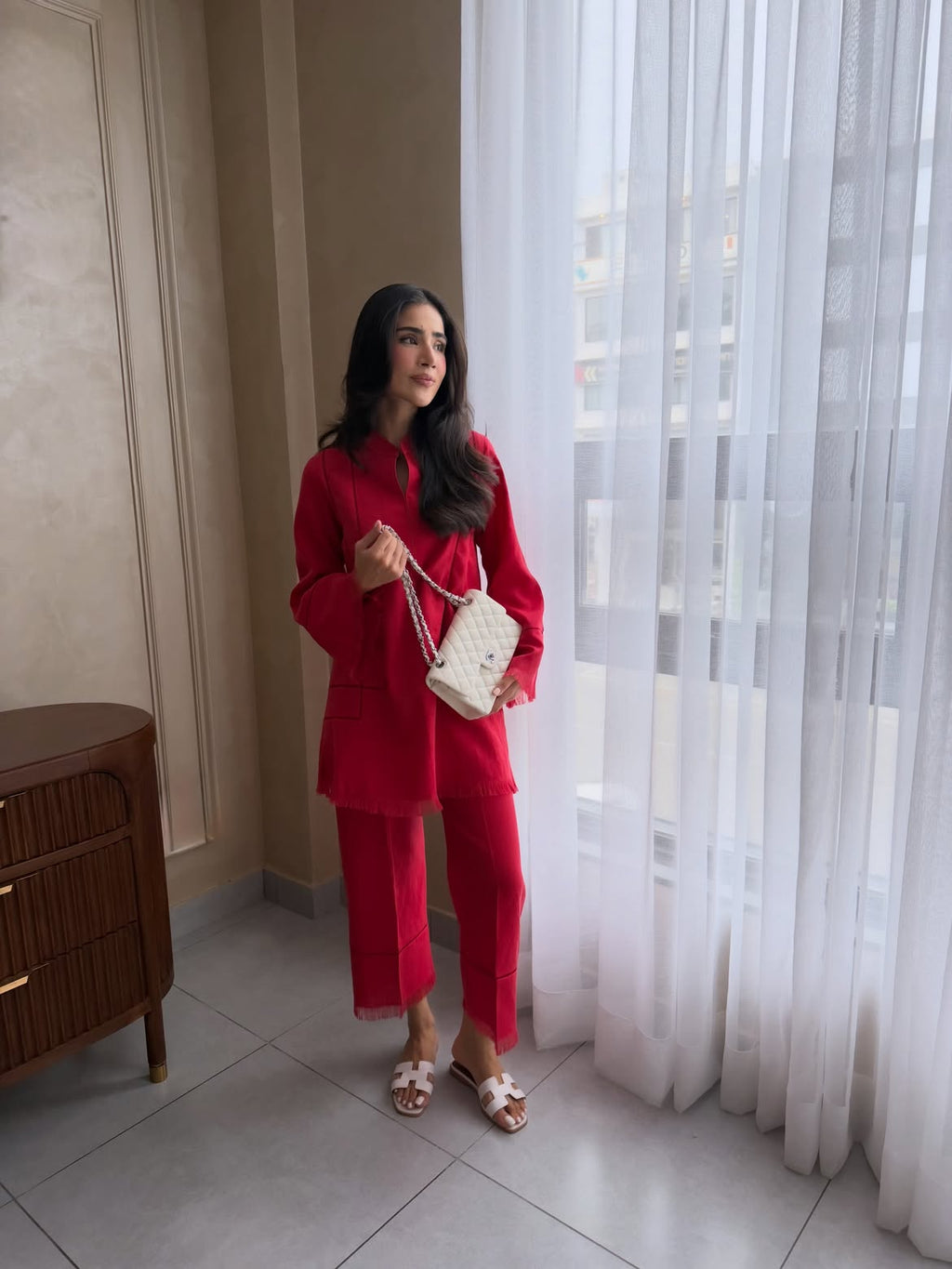 VAIDEHI -THE PURE LINEN SET