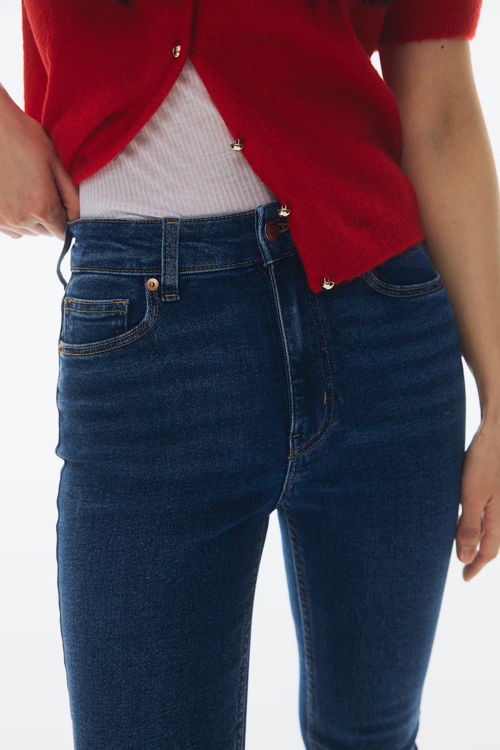 BLUE SKINNY JEANS
