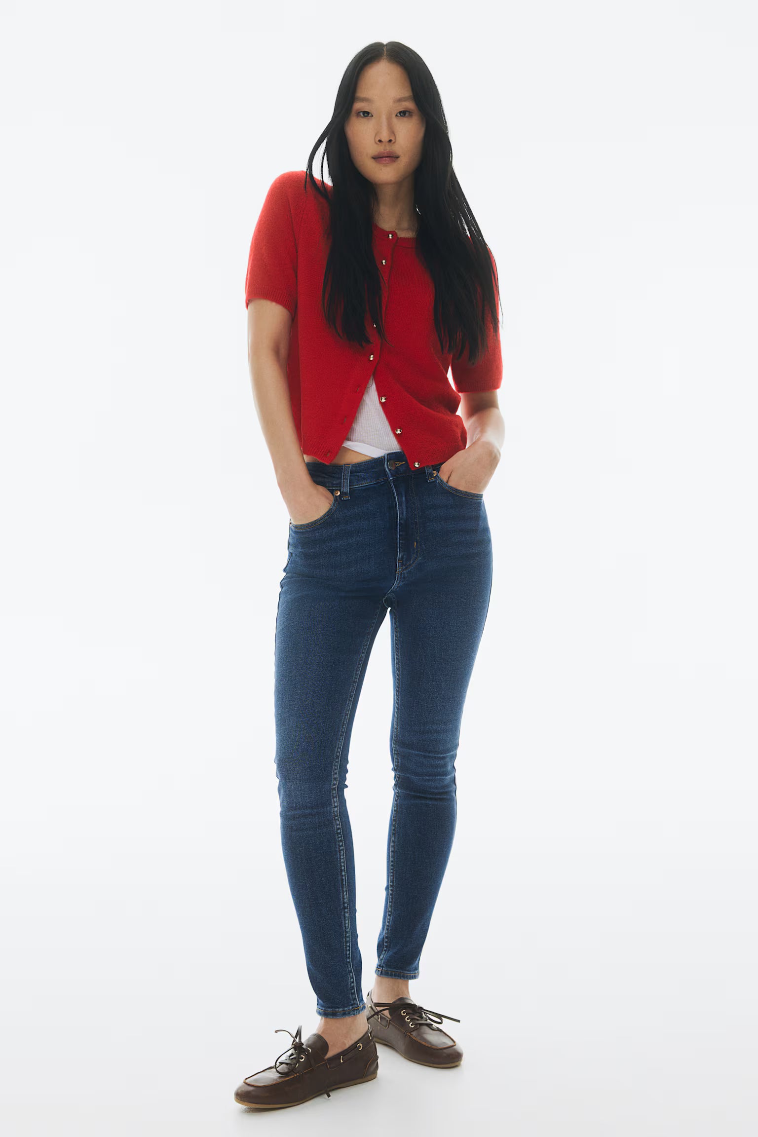 BLUE SKINNY JEANS