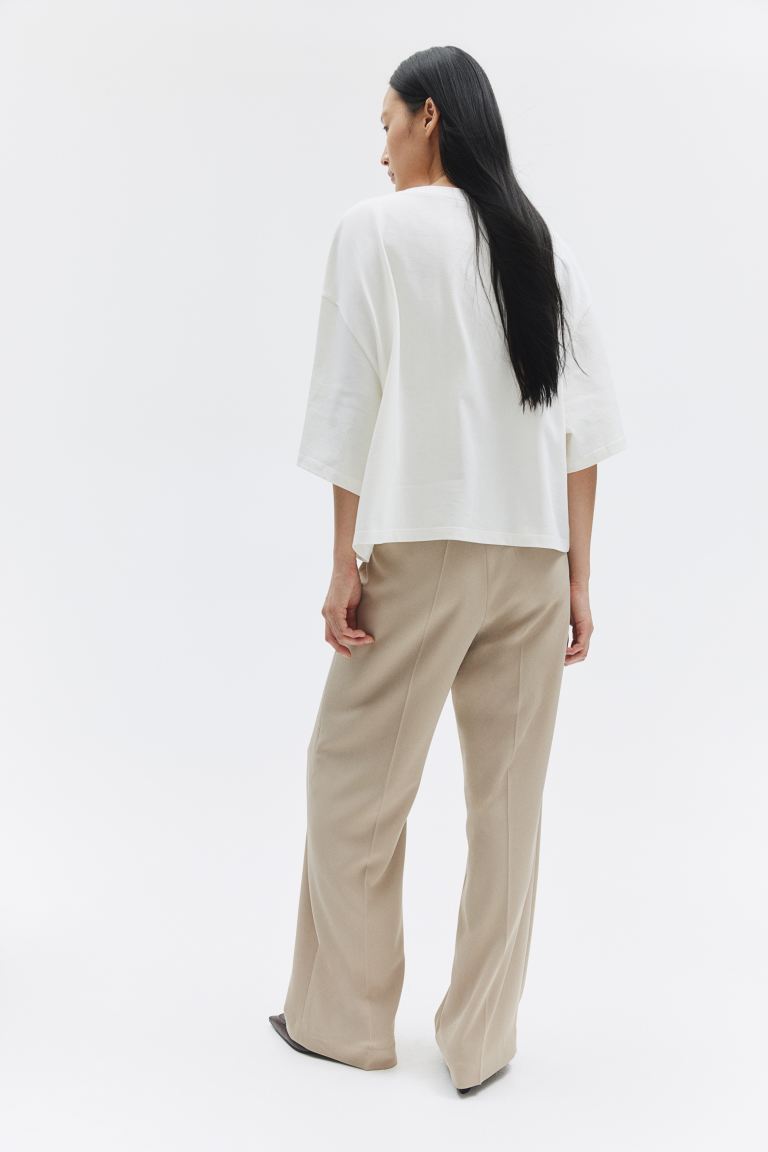 WIDE LEG TROUSERS