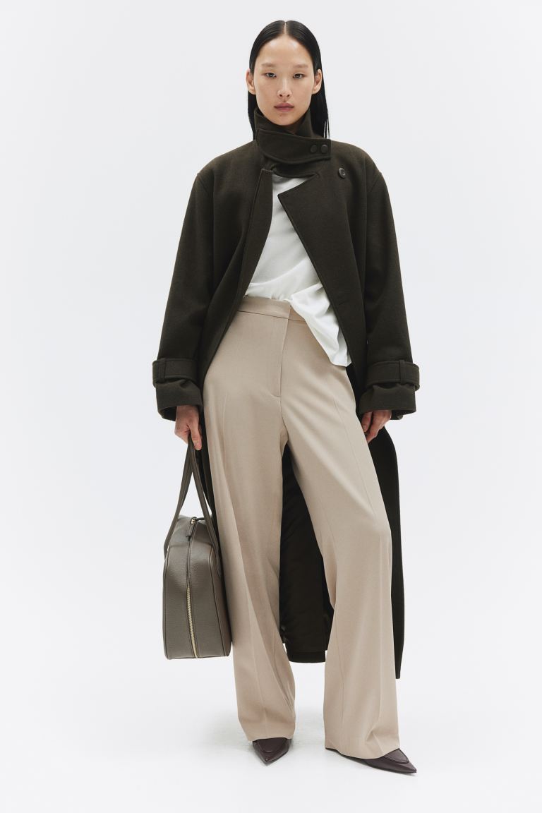 WIDE LEG TROUSERS