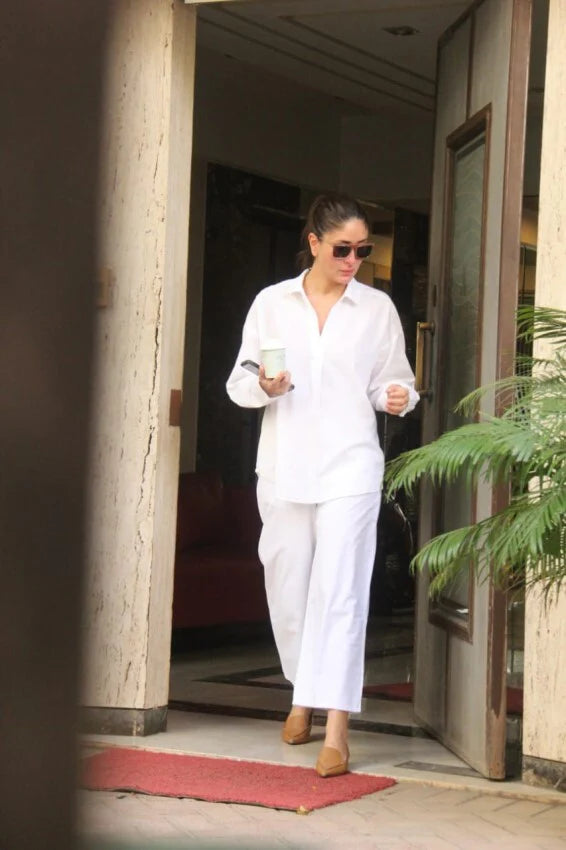 KAREENA KAPOOR LINEN COORD (100 PCS EACH COLOUR)